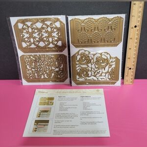 Anna Griffin Cuttlebug Pretty Pockets Cut And Emboss Dies